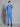 Stretchable (2Way) Male Light Blue Mandarin Neck With Straight Pant Scrub Set