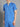 Stretchable (2Way) Male Light Blue Mandarin Neck Scrub Scrub Top