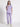 Stretchable (2Way) Female Lavender V-Neck With Straight Pant Scrub Set