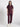 Stretchable (2Way) Female Wine Mandarin Neck With Jogger Scrub Set