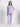Stretchable (2Way) Female Lavender Mandarin Neck With Straight Pant Scrub Set