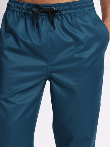 Stretchable (2Way) Male Forest Green Jogger