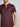 Stretchable (2Way) Men Wine Mandarin Neck Scrub Top
