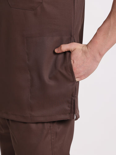 Men Evo Scrub (Walnut) Set