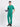 Stretchable (4Way) Male Sea Green Mandarin Neck with Jogger Scrub Set