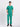 Stretchable (4Way) Male Sea Green V-Neck With Jogger Scrub Set