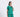 Stretchable (4Way) Female Sea Green V-Neck Scrub Top