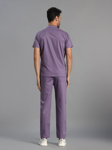 Move Lite Men Ube (Mandarin Neck) Scrub Set