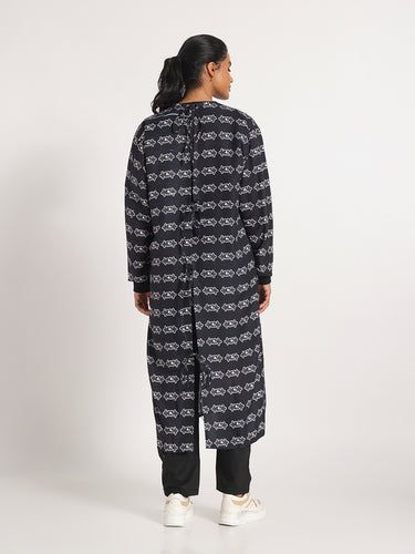 Dental Pulse Surgical Gown Black (Unisex)