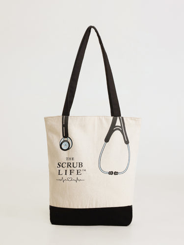 Pulse Tote Canvas Bag