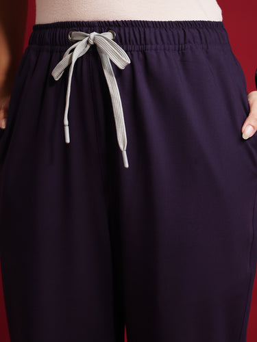 Violet (4Way) Stretchable Flared Pants