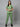 Stretchable (2Way) Female Pista Green V-Neck With Jogger Scrub Set