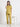 Stretchable (2Way) Female Mustard Mandarin Neck With Straight Pant Scrub Set