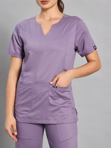Move Lite Women Ube (Nova V Neck) Scrub Set