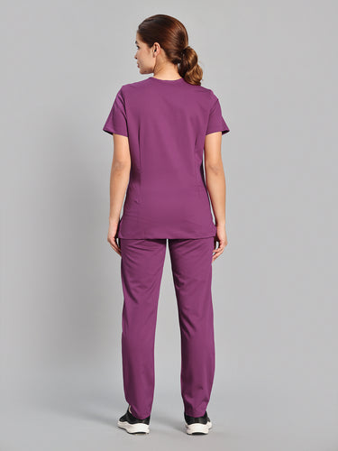 Move Lite Women Coral Mist V Scrub Set