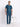 Stretchable (2Way) Male Forest Green V-Neck With Straight Pant Scrub Set