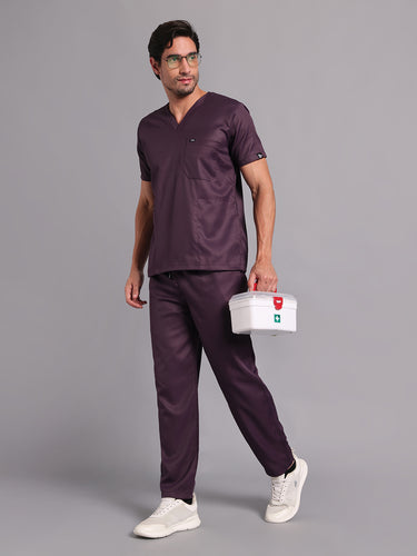 Men Evo Scrub (Blackberry Wine) Set