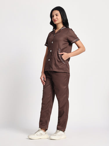 Women Staff Set (Brown)