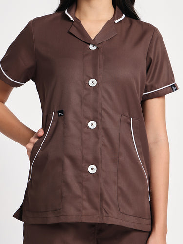 Women Staff Set (Brown)