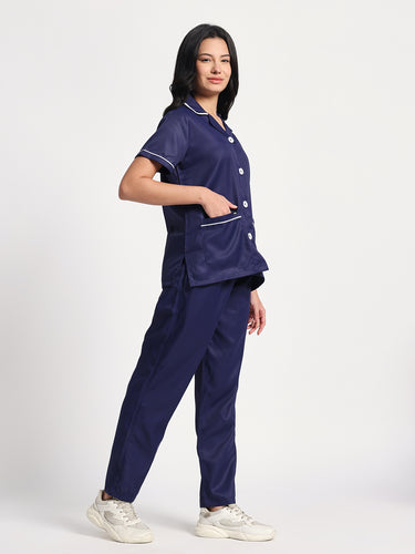 Women Staff Set (Indigo)