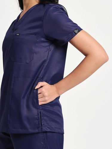 Women Evo Scrub (Navy) Set