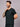 Stretchable (4Way) Male V-Neck Mid Night Green Scrub Top