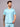Stretchable (2Way) Male Aqua Blue V-Neck Scrub Top