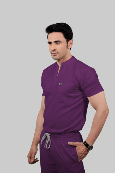 Stretchable (2Way) Male Purple Jogger