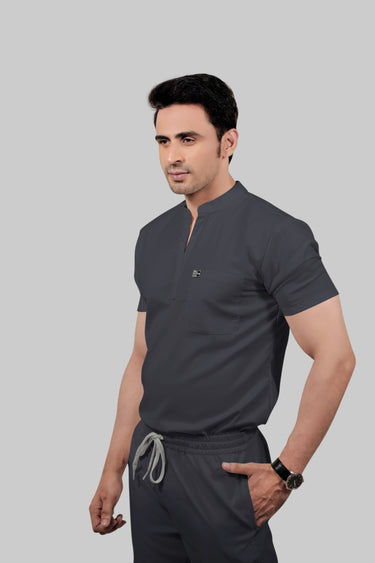 Stretchable (2Way) Male Dark Gray Jogger