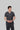 Stretchable (2Way) Male Dark Gray V-Neck With Jogger Scrub Set