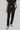Stretchable (4Way) Female Black Straight Scrub Pant