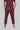 Stretchable (4Way) Male Burgundy Jogger