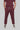 Stretchable (4Way) Female Burgundy Jogger