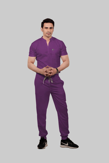 Stretchable (2Way) Male Purple Jogger
