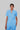 Stretchable (2Way) Female Light Blue Mandarin Neck With Jogger Scrub Scrub Set
