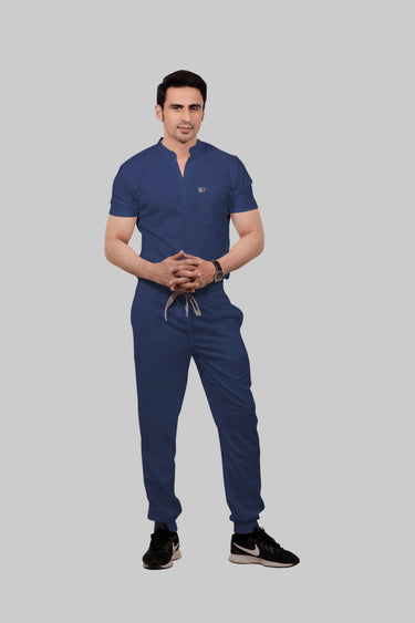 Stretchable (2Way) Male Navy Blue Jogger